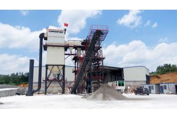 怀化明达建材，南方路机V7-100干式制砂设备应用
